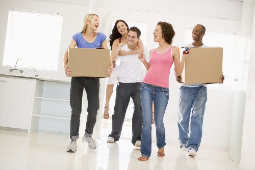 Movers preparing urgent same day removals in To