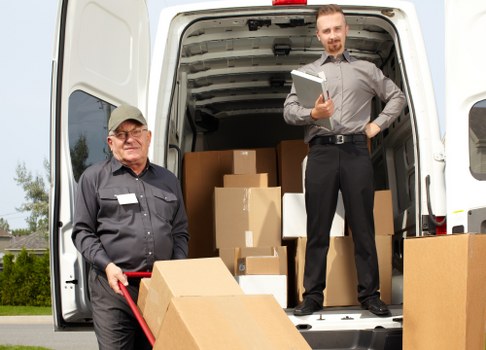 Man and van pricing discussion with clear load-based estimate