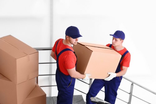 Moving truck ready for a local relocation