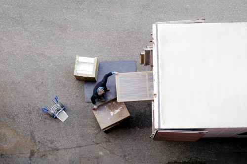 Professional team planning office removals in To