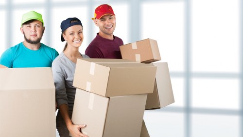 Man with van in To preparing items for a smooth move