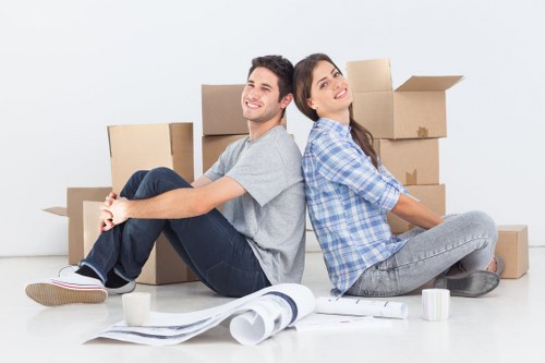 Scheduled furniture pick-up in To at a residence